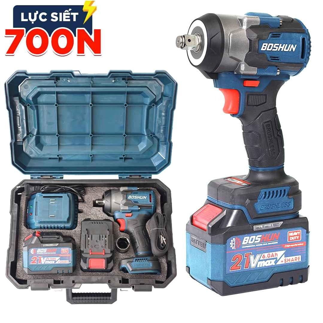 Máy siết bulong không chổi than Boshun BS-IW700N